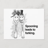 Spooning leidt tot forceren briefkaart (Voorkant)