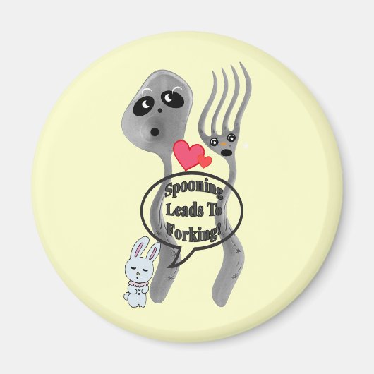 Spooning leidt tot forceren magneet (Voorkant)