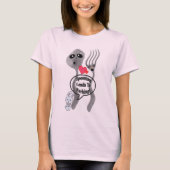 Spooning leidt tot forceren t-shirt (Voorkant)
