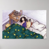 Spooning Pug Poster (Voorkant)
