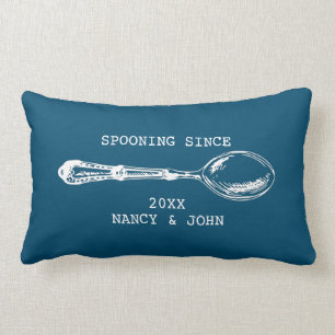 Spooning Sinds Grappig master bedroom huwelijkscad Kussen
