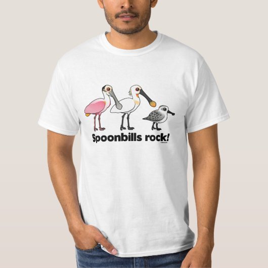 Spoonrekeningen Rock! T-shirt (Voorkant)