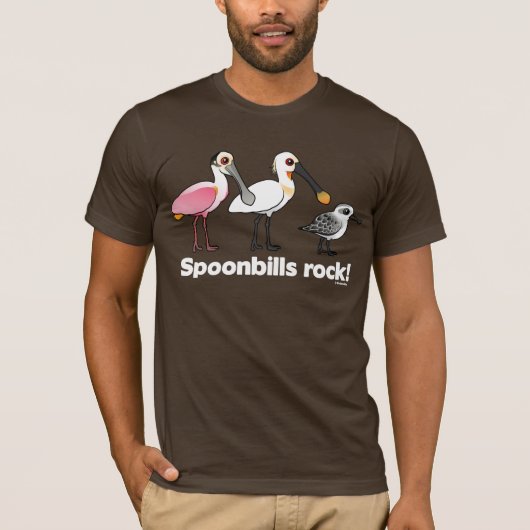 Spoonrekeningen Rock! T-shirt (Voorkant)