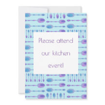 Spoons Kitchen Event Uitnodiging