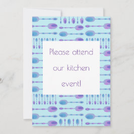 Spoons Kitchen Event Uitnodiging