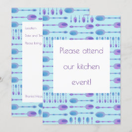 Spoons Kitchen Event Uitnodiging