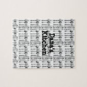 Spoons Utensils Jigzaag Puzzle Daisy Legpuzzel (Horizontaal)