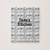 Spoons Utensils Jigzaag Puzzle Daisy Legpuzzel (Verticaal)