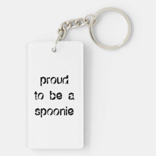 Spoonteller Sleutelhanger (achterkant)