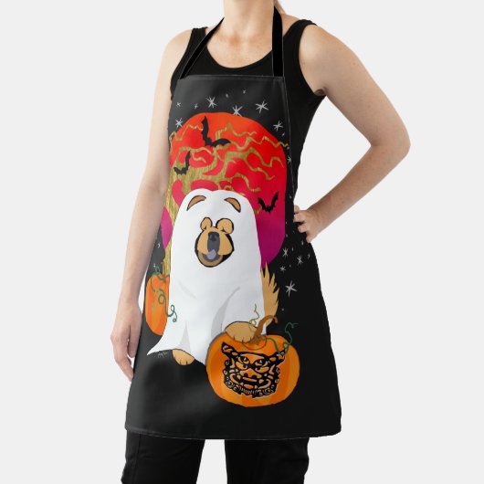 SPOOOKY BOO-DOG grooming/chef-schort Schort (Insitu)