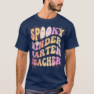 SPOOOKY KINDER GARTEN-TEACHERkostuum Dit is mijn v T-shirt