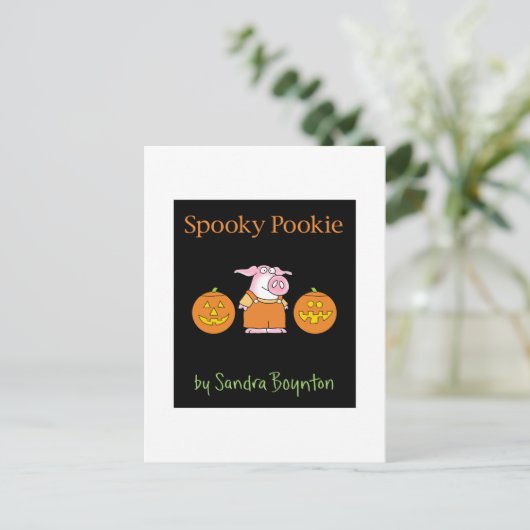 SPOOOKY POOKIE door Sandra Boynton Briefkaart (Staand voorkant)