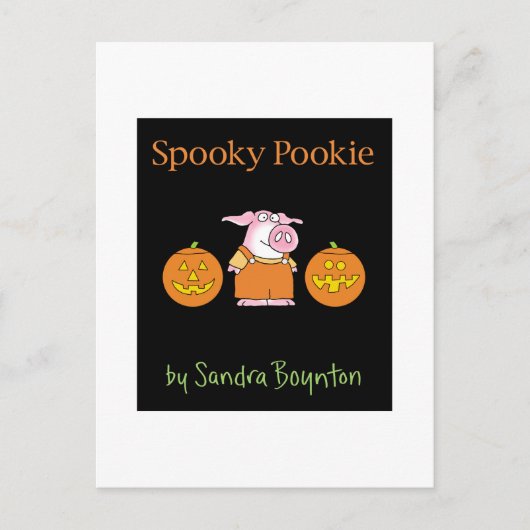SPOOOKY POOKIE door Sandra Boynton Briefkaart (Voorkant)