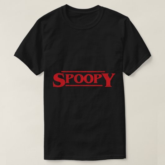SPOOPY Halloween Classic T-Shirt (Design voorkant)