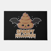 Spoopy Halloween Kawaii Deurmat (Voorkant)