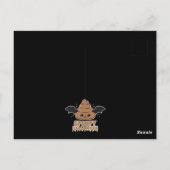 Spoopy Halloween Kawaii Verjaardag Briefkaart (Achterkant)