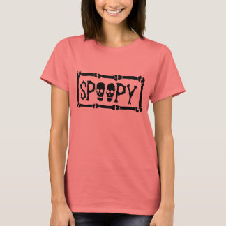 SPOOPY Tumblr T-shirt voor dames