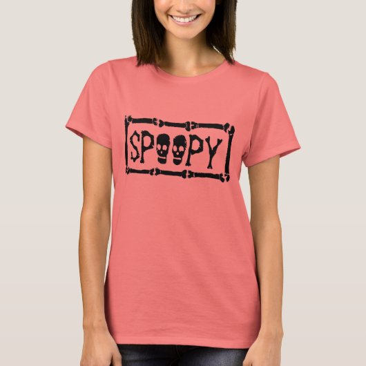 SPOOPY Tumblr T-shirt voor dames (Voorkant)