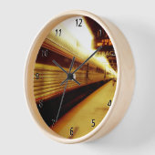 Spoor 2 Acrylwand-klok (Hoek)