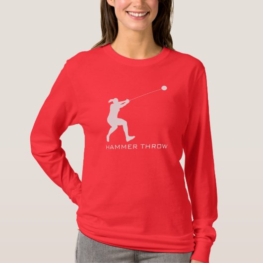 Spoor and Field - Women's Hammer Throw T-Shirt (Voorkant)