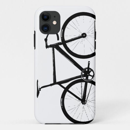 Spoor Bike - zwart op wit Case-Mate iPhone Case (Achterkant)