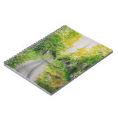 Spoor door de regenvorst notitieboek (Linkerzijde)