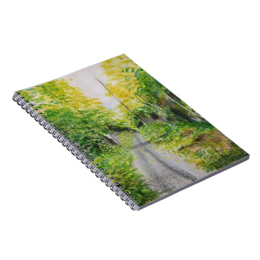 Spoor door het regenwoud notitieboek (Rechterzijde)