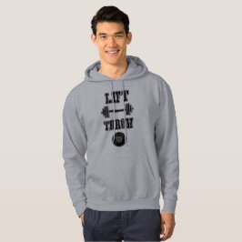 Spoor en Field Discus Throw Hoodie Sweatshirt