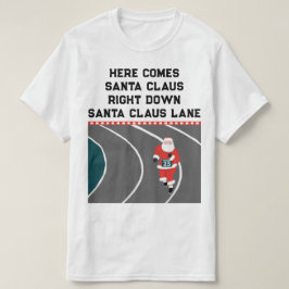 Spoor en kerstvisten met T-Shirt