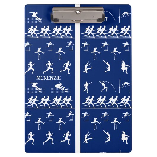 Spoor en veld klembord (Voorkant)