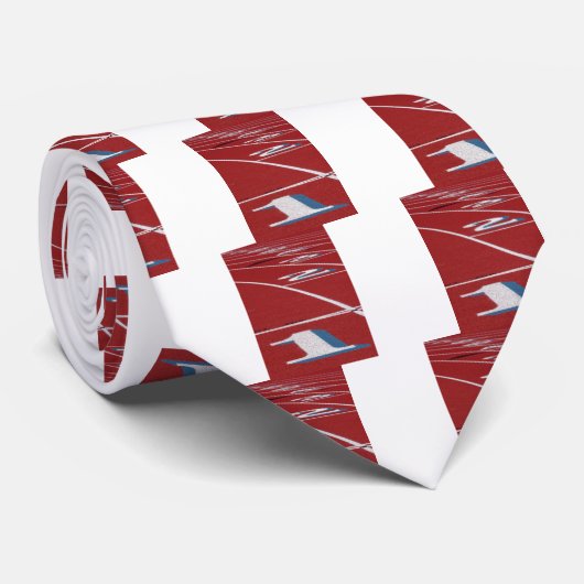 Spoor en veld stropdas (Opgerold)