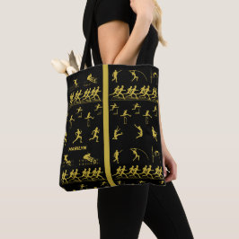 Spoor en veld tote bag