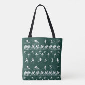 Spoor en veld tote bag (Achterkant)