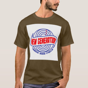 Spoor en veld van de nieuwe generatie t-shirt