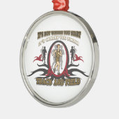 Spoor en Veldbegin Metalen Ornament (Links)