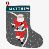 Spoor- en veldgroothandelsstaart grote kerstsok (Voorkant)