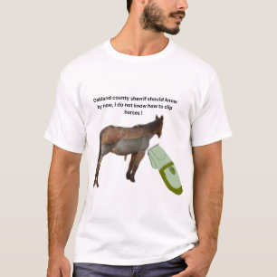 spoor geknipt t-shirt