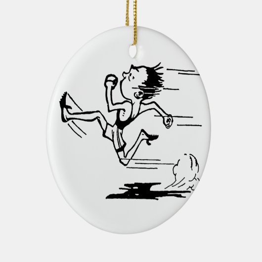 Spoor Keramisch Ornament (Rechts)