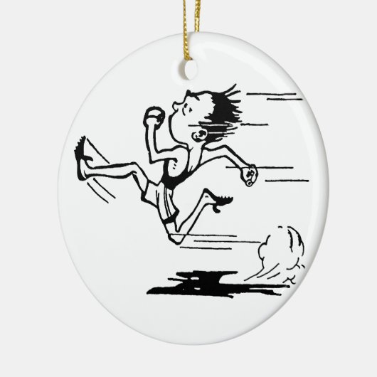 Spoor Keramisch Ornament (Links)