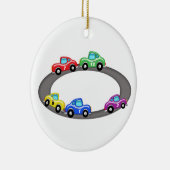 Spoor op rijwielsporen keramisch ornament (Rechts)