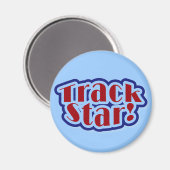 Spoor Star Tshirts en cadeaus Magneet (Voorkant / Achterkant)