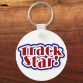 Spoor Star Tshirts en cadeaus Sleutelhanger (Voorkant)