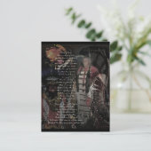 spoor van tranen briefkaart (Staand voorkant)