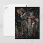 spoor van tranen briefkaart (Voorkant / Achterkant)