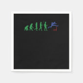 Spoorbaan- en veldgymnast-runner met draaiende gi servet (Voorkant)