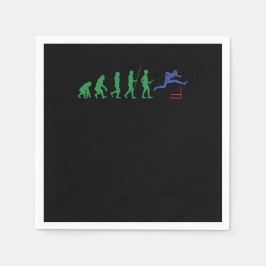 Spoorbaan- en veldgymnast-runner met draaiende gi servet (Voorkant)