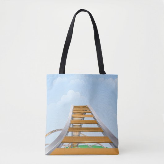 Spoorbaan Tote Bag (Voorkant)