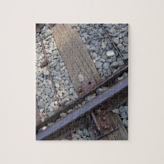  spoorbaanfoto legpuzzel (Verticaal)