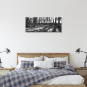Spoorbomen Canvas Afdruk (Insitu (Slaapkamer))