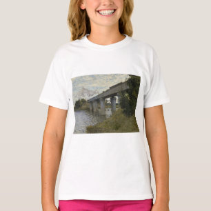 Spoorbrug bij Argenteuil (Spoorweg) (door Monet) T-shirt